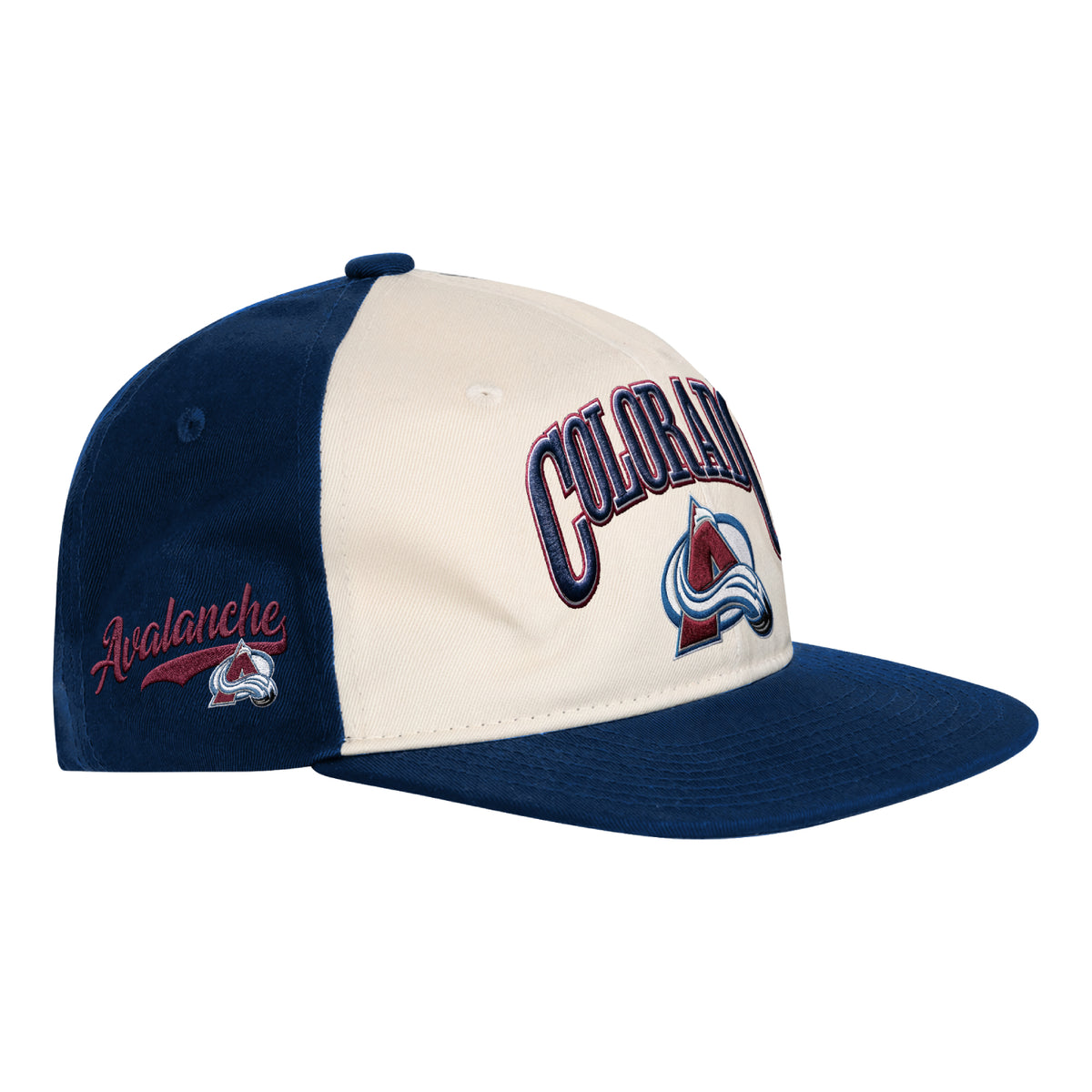 Youth Colorado Avalanche Arch Flatbrim Hat