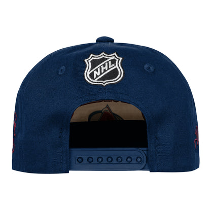 Youth Colorado Avalanche Arch Flatbrim Hat