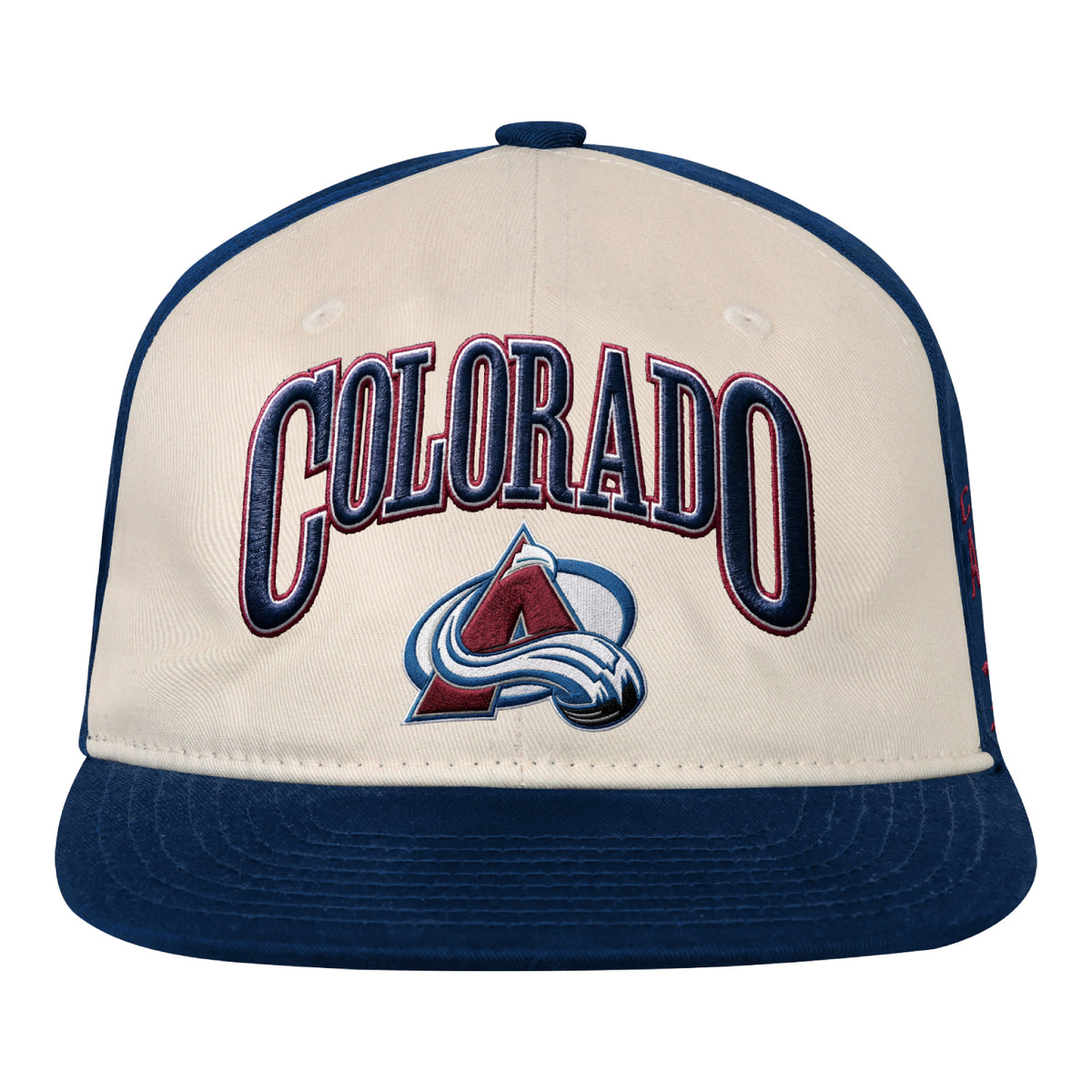 Youth Colorado Avalanche Arch Flatbrim Hat