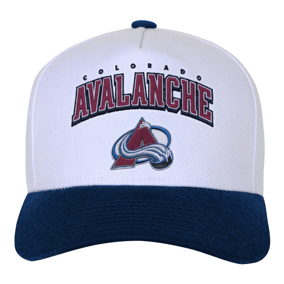Youth Colorado Avalanche Pro Pinch Snapback Hat