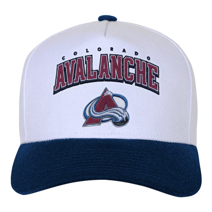 Youth Colorado Avalanche Pro Pinch Snapback Hat