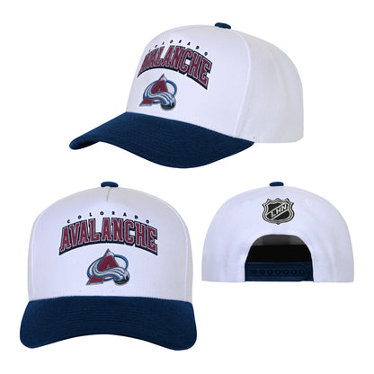 Youth Colorado Avalanche Pro Pinch Snapback Hat