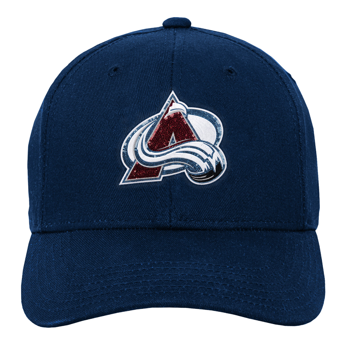 Girls Colorado Avalanche Puck Luck Hat