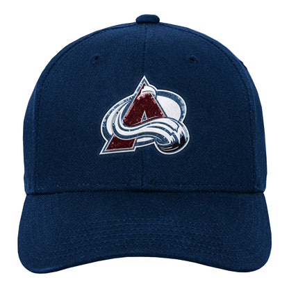 Girls Colorado Avalanche Puck Luck Hat