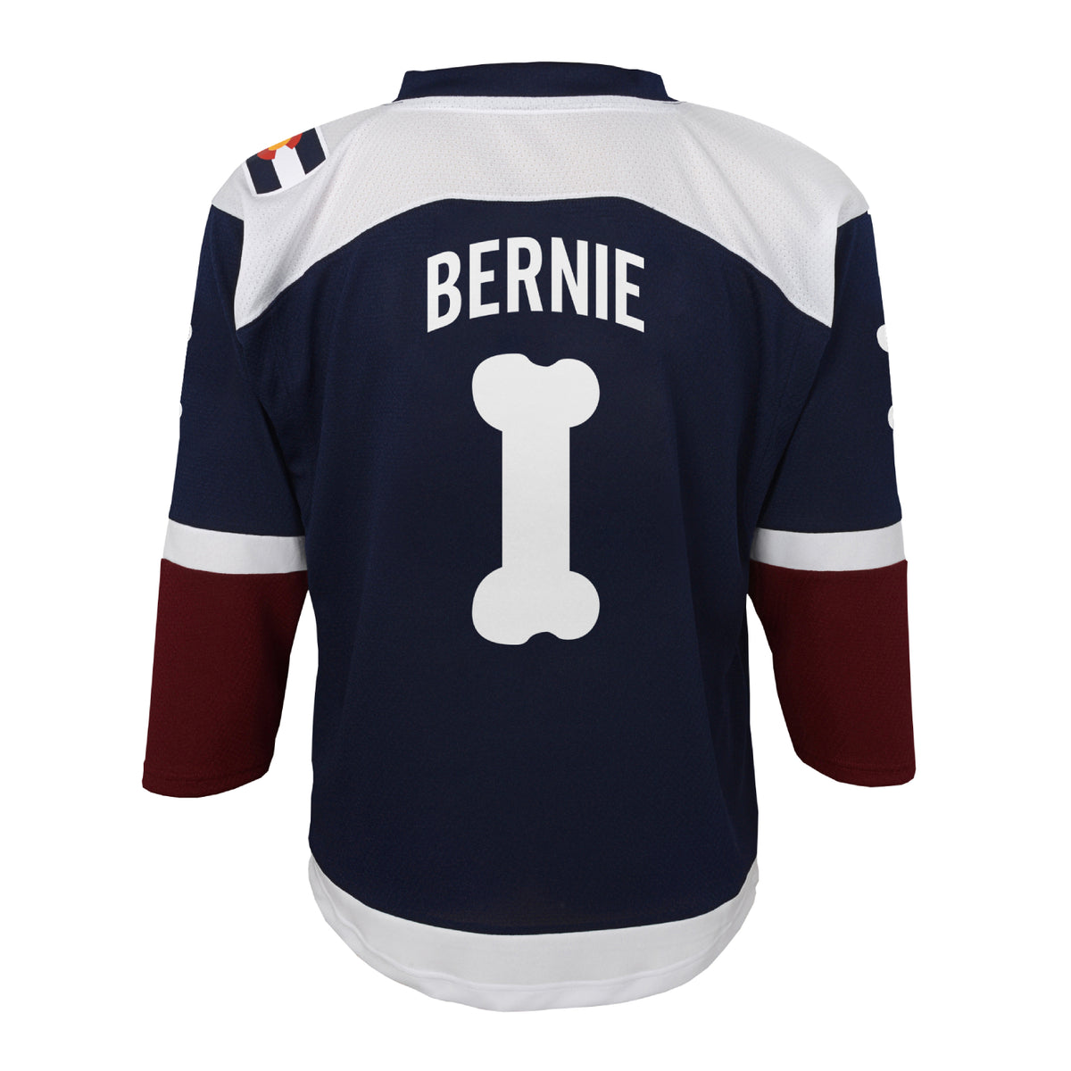 Youth Colorado Avalanche Bernie Alternate Replica Jersey