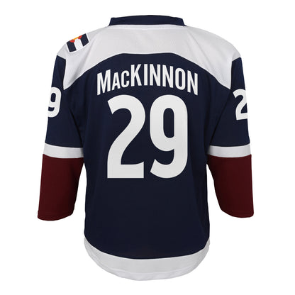Youth Colorado Avalanche #29 Nathan Mackinnon (A) Alternate Replica Jersey