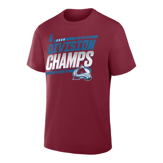 Colorado Avalanche Fanatics 2026 Division Champs T-Shirt