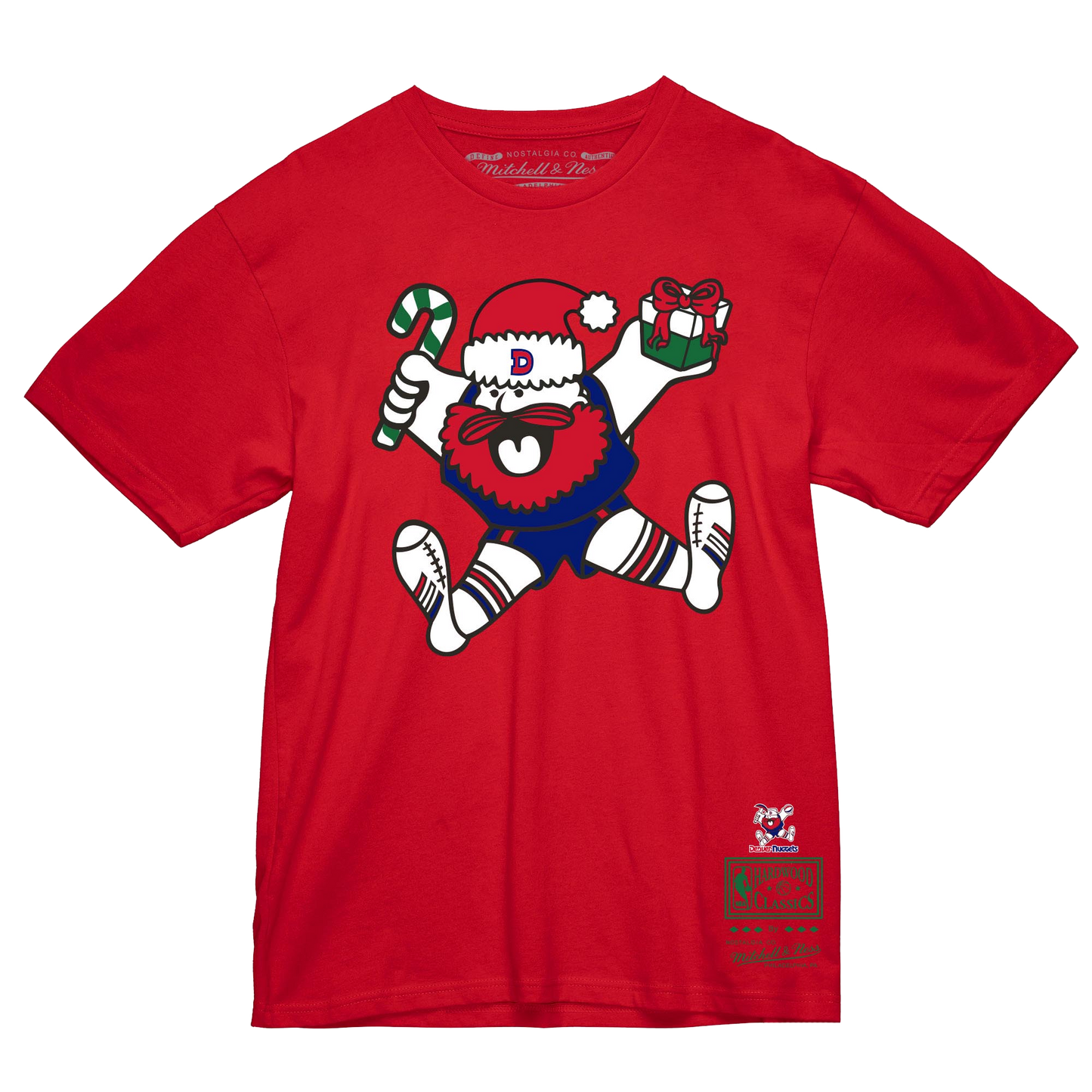 Nuggets Maxie The Miner Holiday S/S Tee - Red