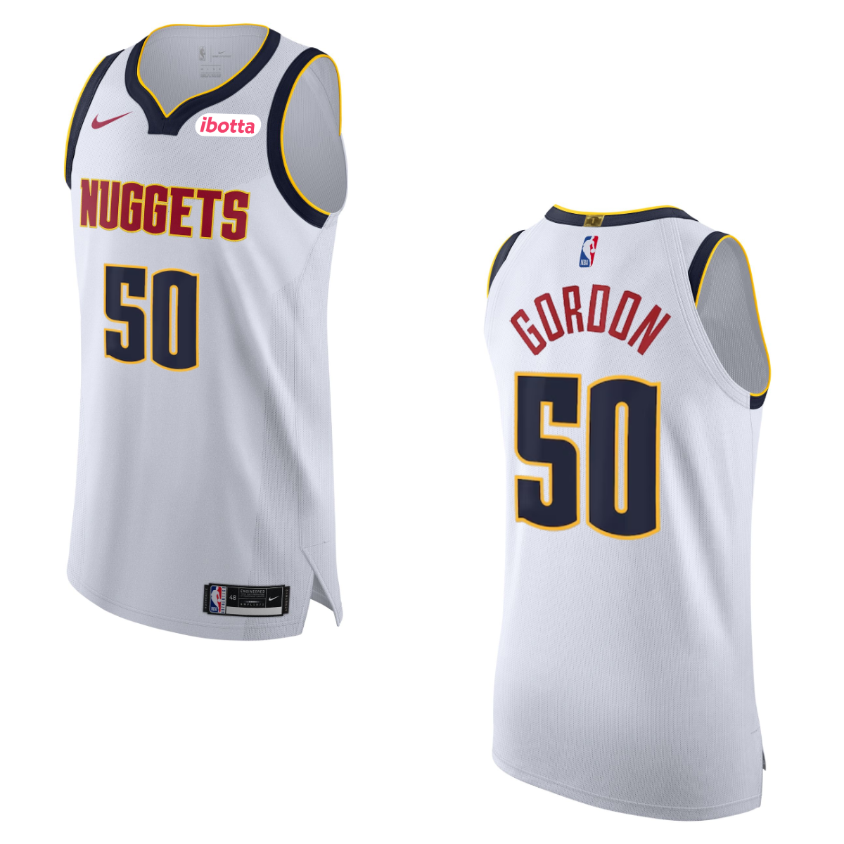 Nuggets Association Authentic Jersey