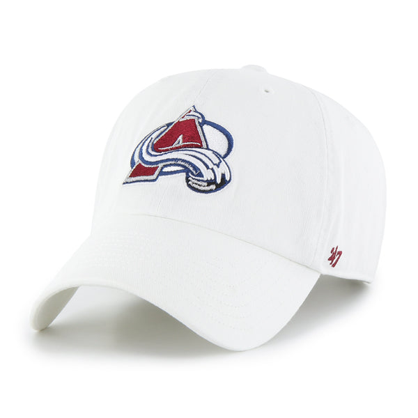 Avalanche Logo Adjustable Clean Up Hat - White