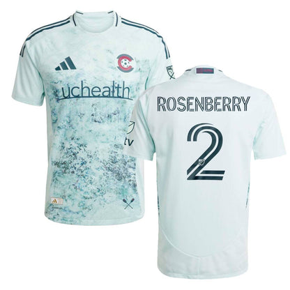 2025 Rapids Headwaters Authentic #2 Keegan Rosenberry Jersey