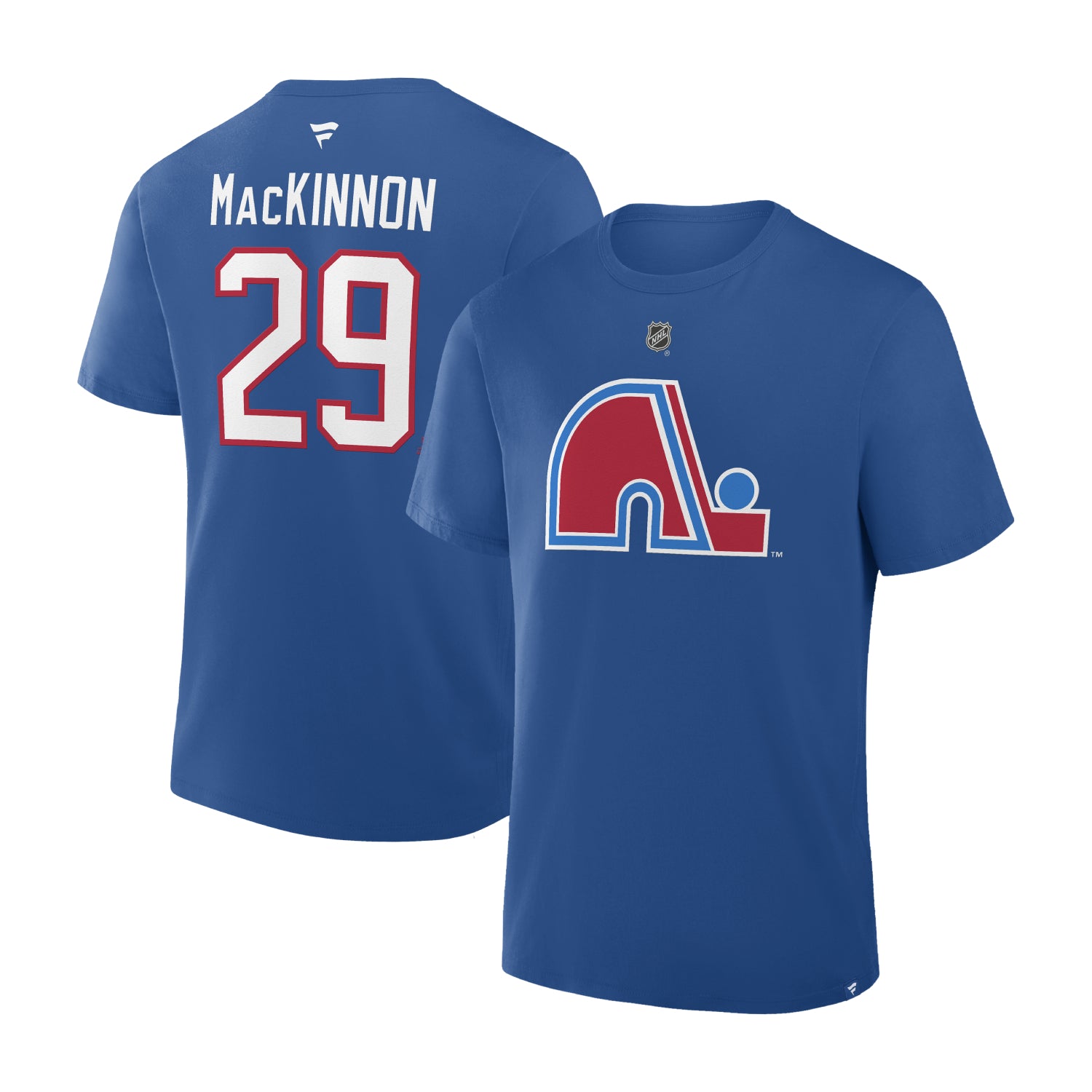 29 Nathan MacKinnon Colorado Avalanche Heritage Player T-Shirt