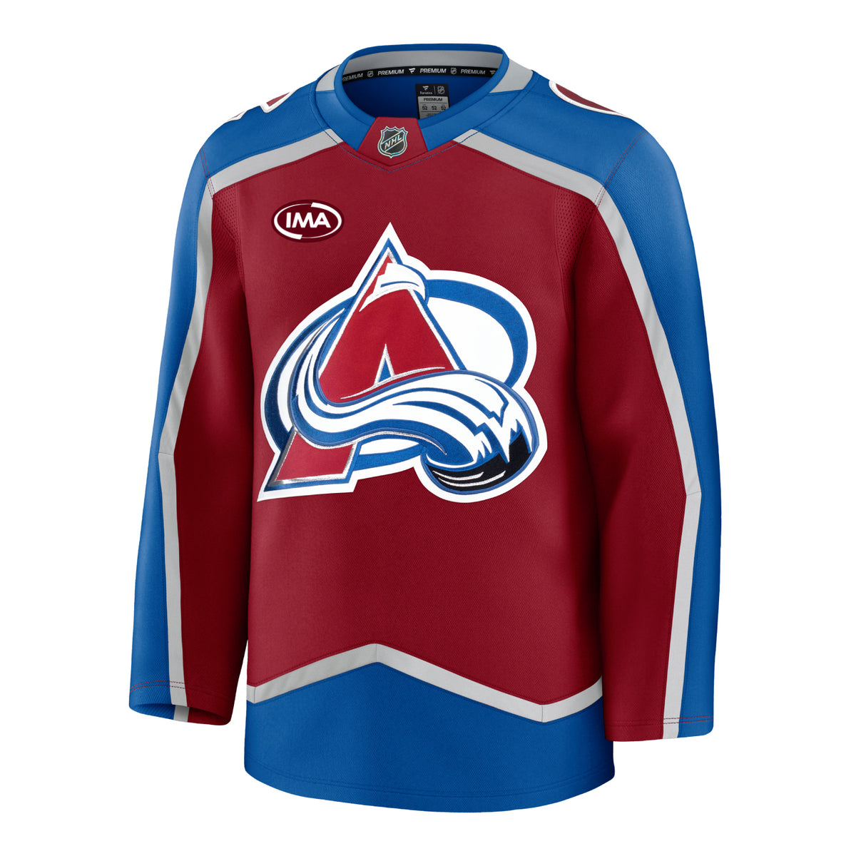 Colorado Avalanche Premium Blank Home Jersey
