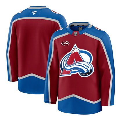 Colorado Avalanche Premium Blank Home Jersey