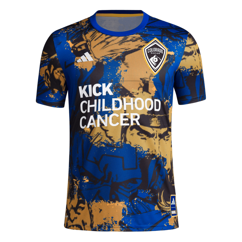 2023 Rapids Pre-Match Kick Childhood Cancer Jersey