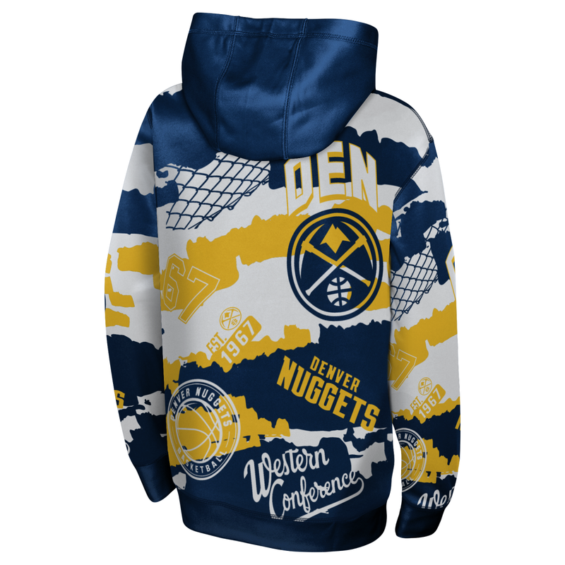 Nuggets Kid's Sublimated P/O Hoody