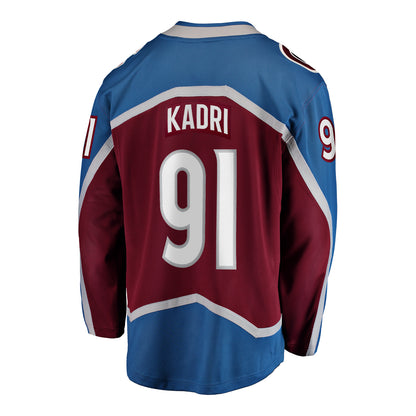 Colorado Avalanche #91 Nazem Kadri  Breakaway Home Jersey