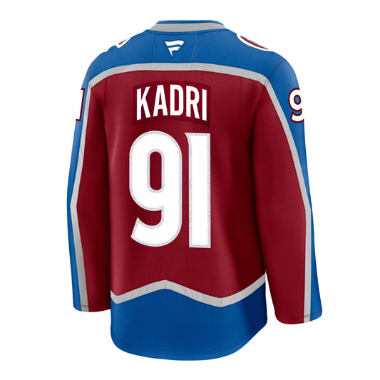 Colorado Avalanche #91 Nazem Kadri Premium Home Jersey