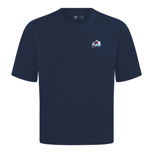 Colorado Avalanche Logo Luxe Knit T-Shirt