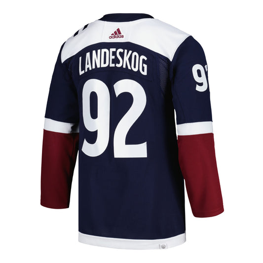 Colorado Avalanche #92 Gabriel Landeskog (C) Primegreen Alternate Jersey