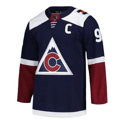 Colorado Avalanche #92 Gabriel Landeskog (C) Primegreen Alternate Jersey