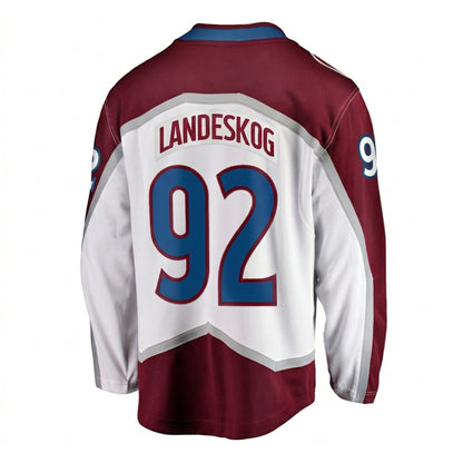 Colorado Avalanche #92 Gabriel Landeskog (C) Breakaway Road Jersey