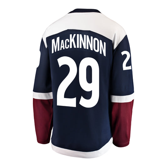 Colorado Avalanche #29 Nathan Mackinnon (A) Breakaway Alternate Jersey