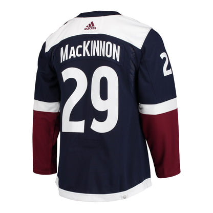 Colorado Avalanche #29 Nathan Mackinnon (A) Primegreen Alternate Jersey