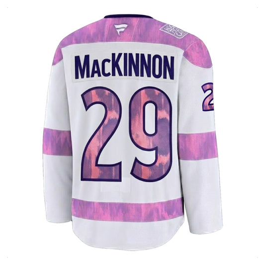 Colorado Avalanche HFC Practice #29 Nathan Mackinnon (A) Jersey