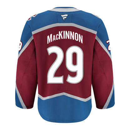 Colorado Avalanche #29 Nathan Mackinnon (A) On-Ice Home Jersey