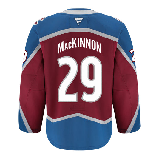 Colorado Avalanche #29 Nathan Mackinnon (A) On-Ice Home Jersey
