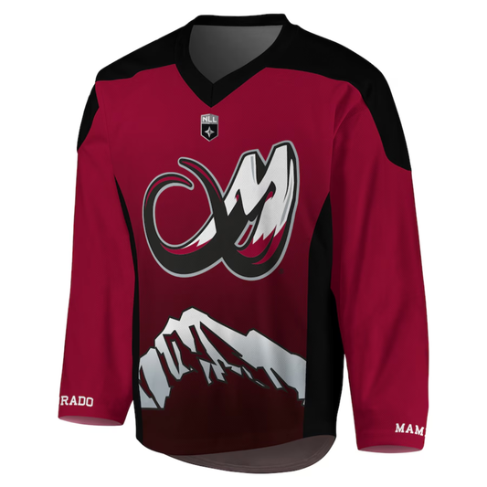 Colorado Mammoth Burgundy Jersey