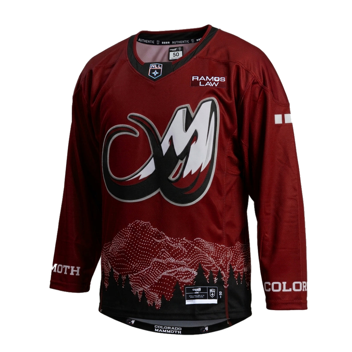 Colorado Mammoth Home Authentic Jersey