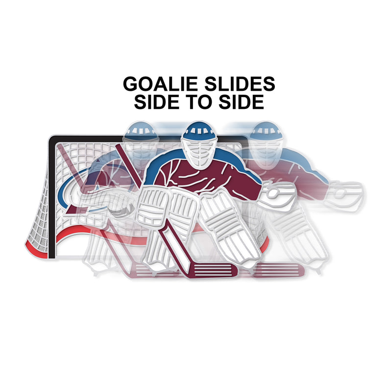 Avalanche Goalie Side To Side Lapel Pin