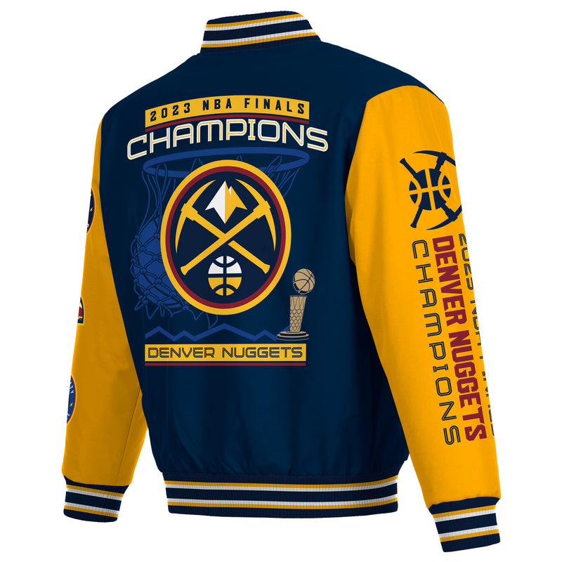 2023 Nuggets NBA Champs Poly Twill Jacket