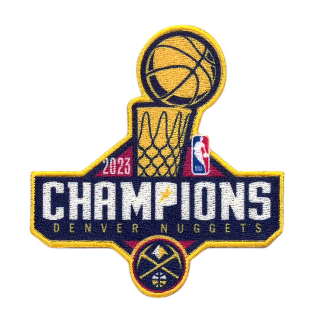 Lids Denver Nuggets 2023 NBA Finals Champions Scattered Fan Patch