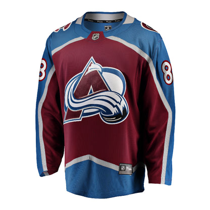 Colorado Avalanche #88 Martin Necas Breakaway Home Jersey