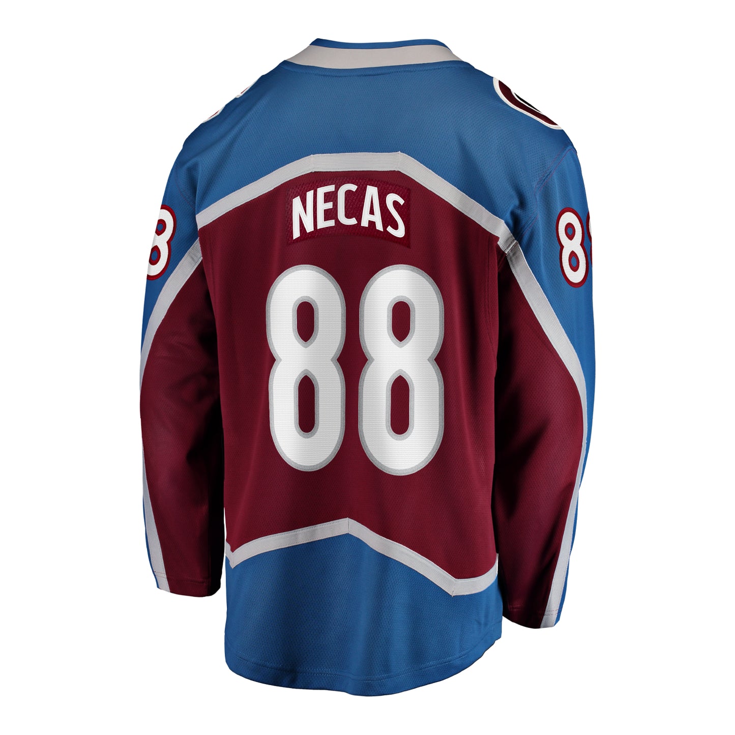 Colorado Avalanche #88 Martin Necas Breakaway Home Jersey