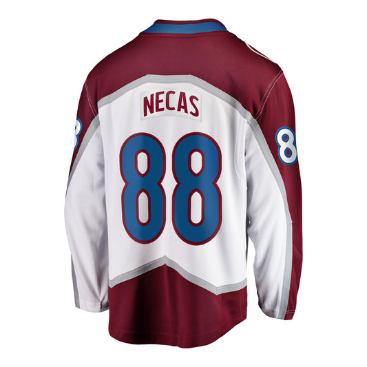 Colorado Avalanche #Martin Necas Breakaway Road Jersey