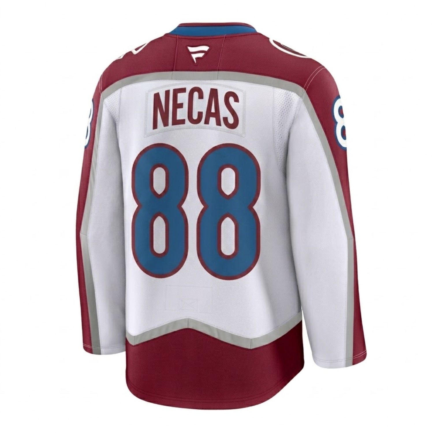 Hockey jersey with 'NECAS' and number '88' on a white background