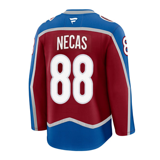 Colorado Avalanche #88 Martin Necas Premium Home Jersey