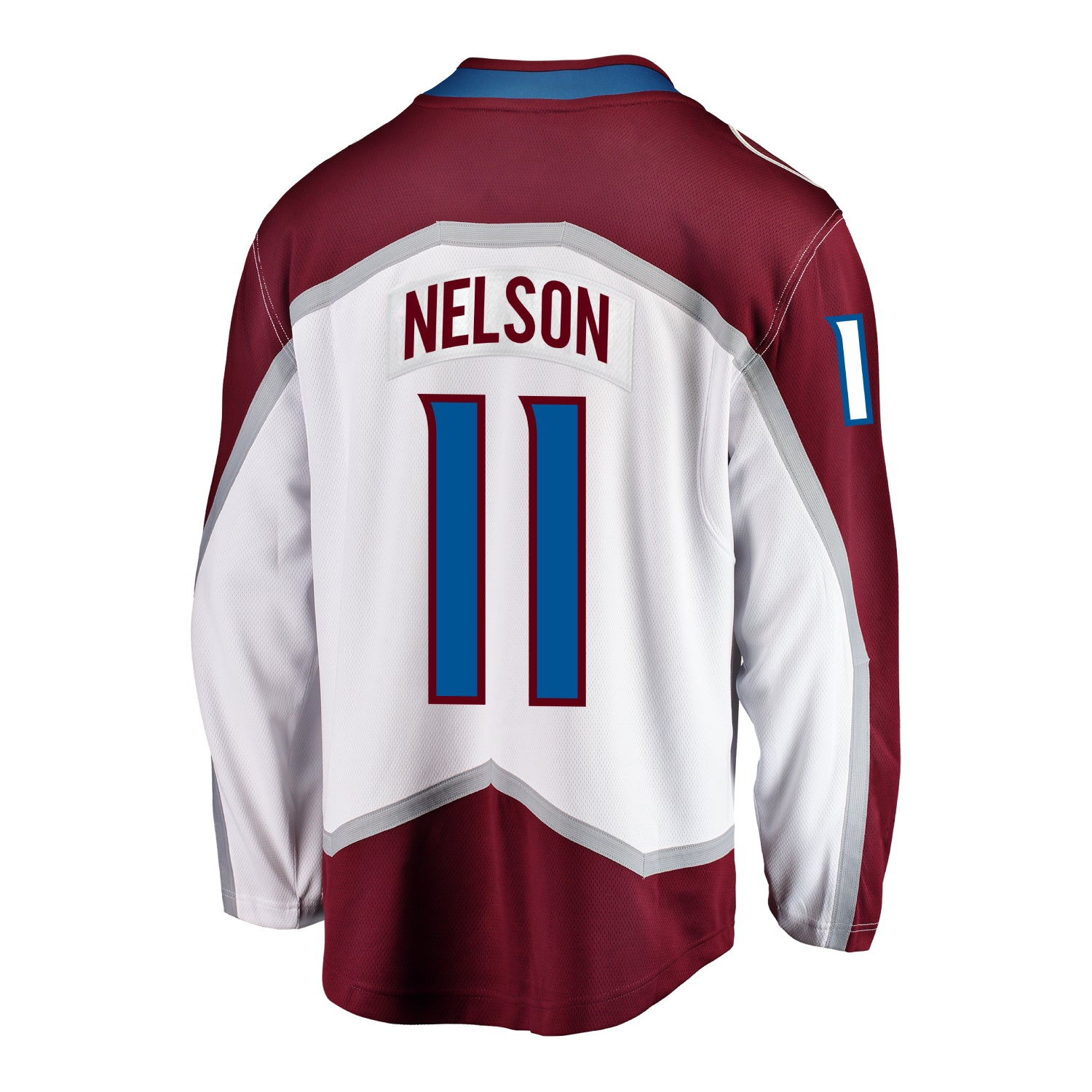 Colorado Avalanche #11 Brock Nelson Breakaway Road Jersey