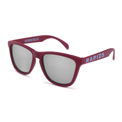 Colorado Rapids Society 43 Burgundy Sunglasses