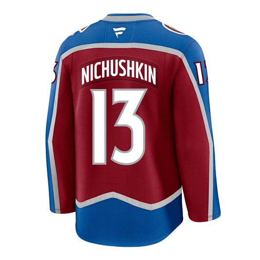 Colorado Avalanche #13 Valeri Nichushkin Premium Home Jersey