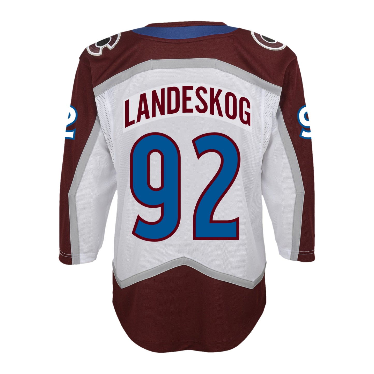 Youth Colorado Avalanche #92 Gabriel Landeskog Premier Road Jersey