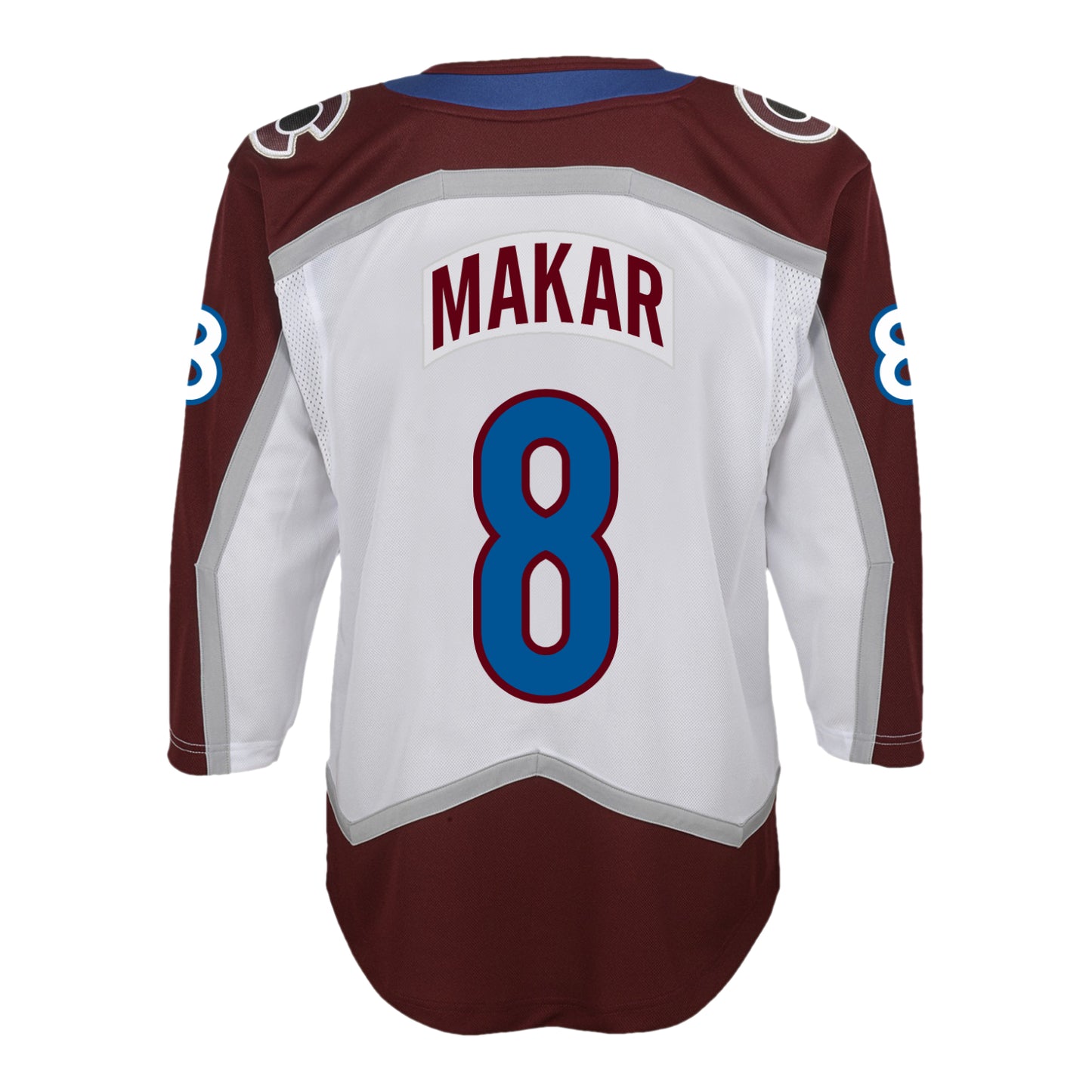 Youth Colorado Avalanche #8 Cale Makar (A) Premier Road Jersey