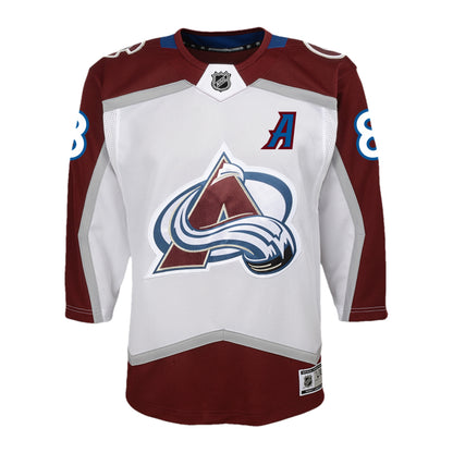 Youth Colorado Avalanche #8 Cale Makar (A) Premier Road Jersey