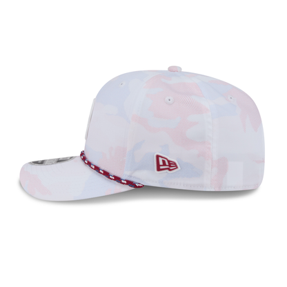 Colorado Avalanche Red, White & Camo New Era 970 Stretch Snap Hat