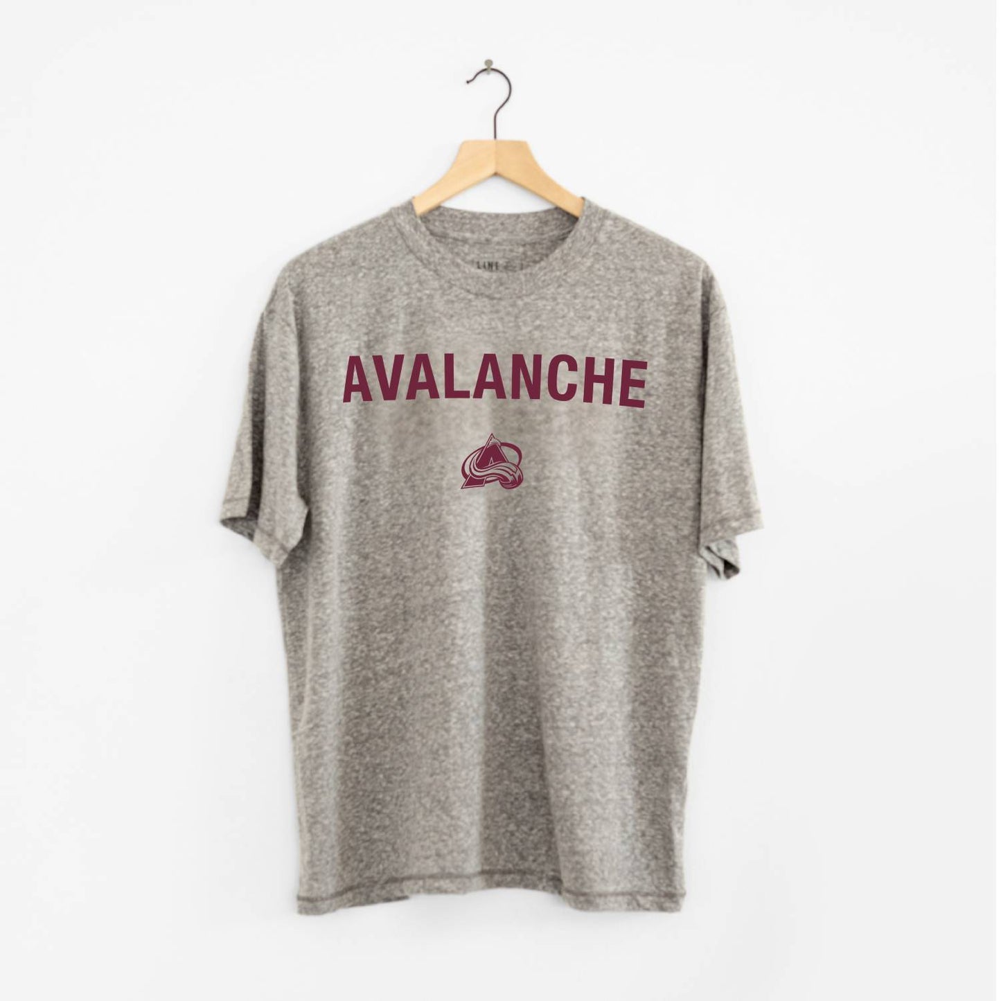 Colorado Avalanche Line Change Ladies Relaxed Oversize Tee