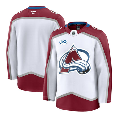 Colorado Avalanche Premium Blank Road Jersey